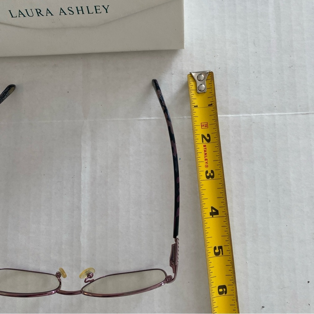 Laura Ashley Mia 2 burgundy Rose-Tinted Women's Glasses - Picture 4 of 5
